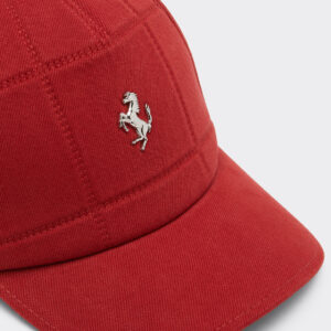 Alternative view of Baseball cap in cotone con Cavallino Rampante