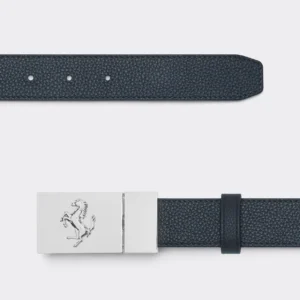 Alternative view of Cintura reversibile in pelle